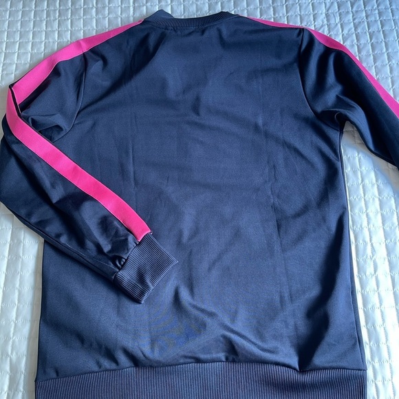 Palm Angels Black Jacket with Pink Stripes - Picture 12 of 13